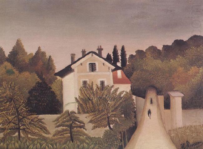 Henri Rousseau Landscape on the Banks of the Oise china oil painting image